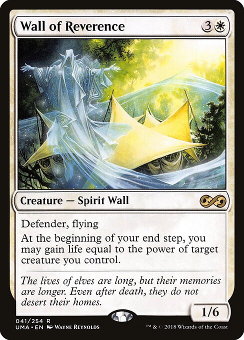 Wall of Reverence UMA #41 Foil