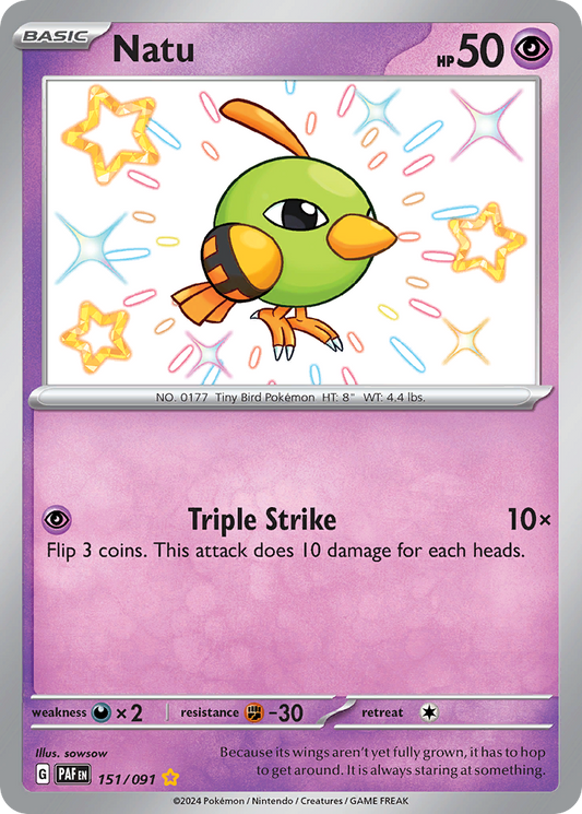 Natu - 151/091 (Foil) Near Mint_Foil