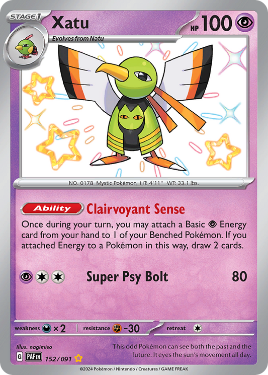 Xatu - 152/091 (Foil) Near Mint_Foil