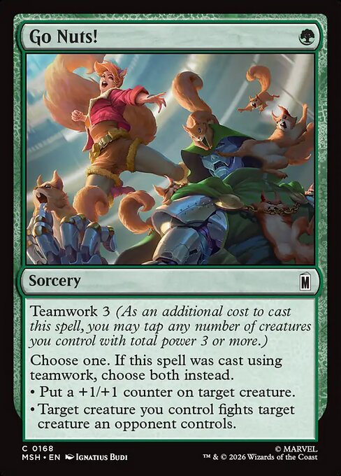 Go Nuts! - 168 (Foil)