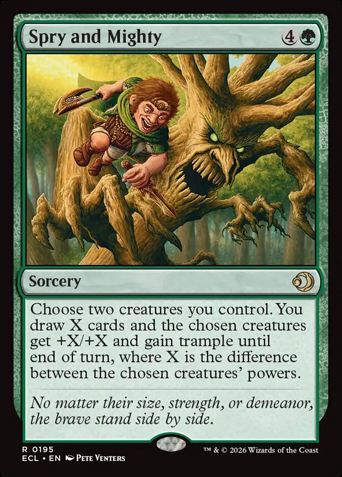 Spry and Mighty - 195 (Foil)