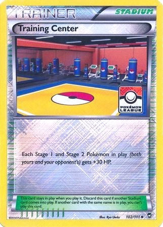 Training Center - 102/111 (Pokemon League) - 102/111 (Reverse Holo)