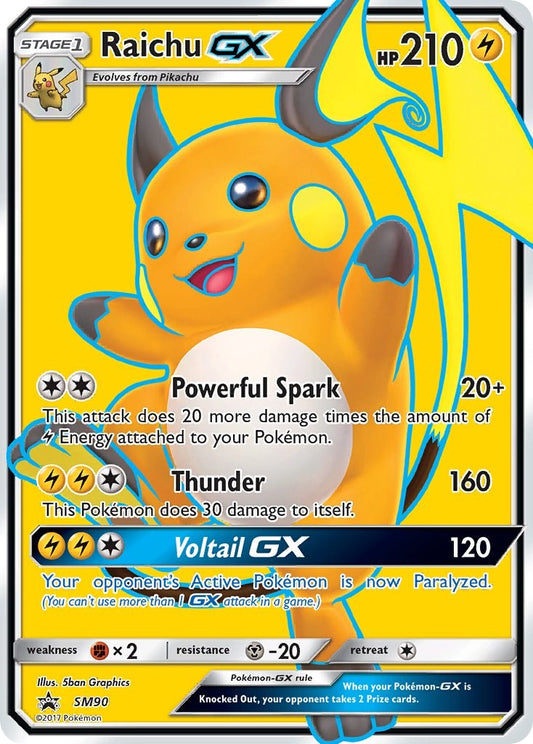Raichu GX - SM90 - SM90 (Holo)