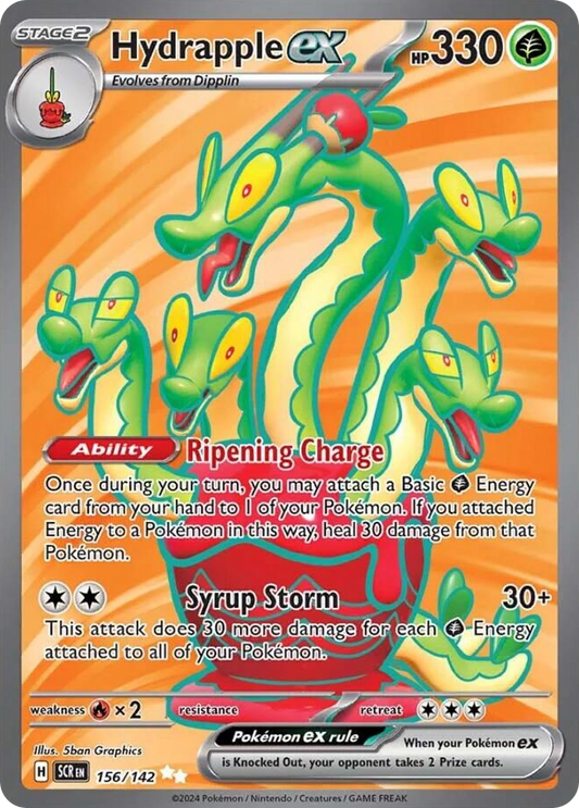 Hydrapple ex - 156/142 (Foil) Near Mint_Foil
