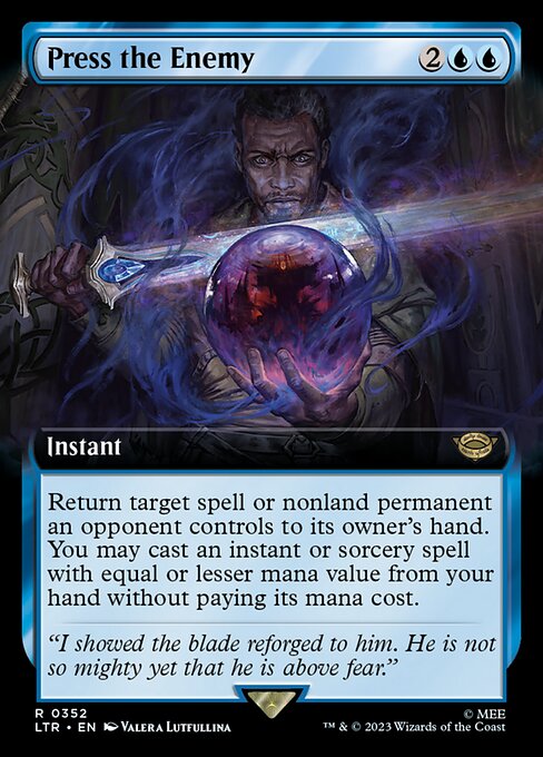 Press the Enemy - 352 (Normal) Near Mint_Non-Foil