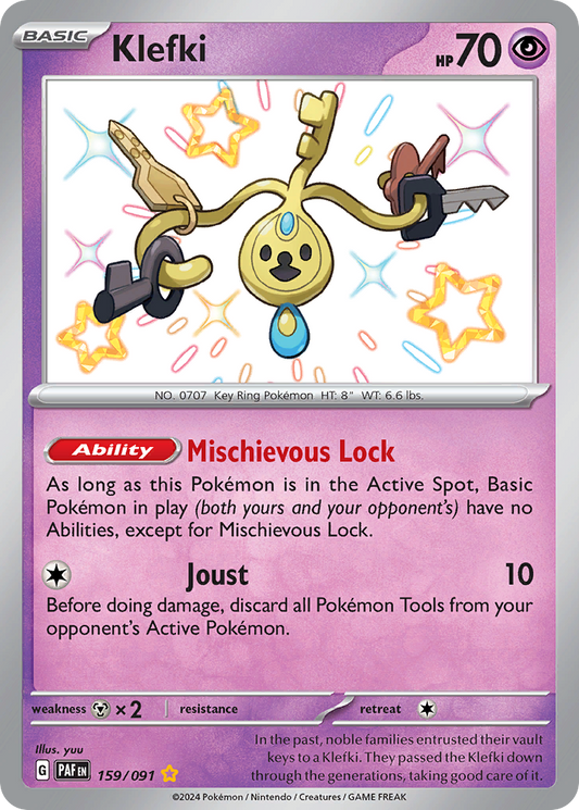 Klefki - 159/091 (Foil) Near Mint_Foil