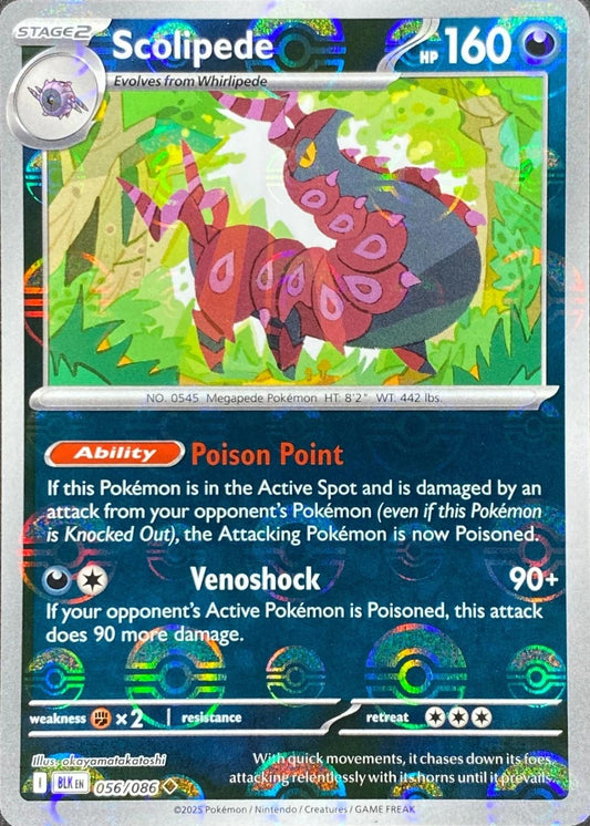 Scolipede (Poke Ball Pattern) - 056/086 (Holo)