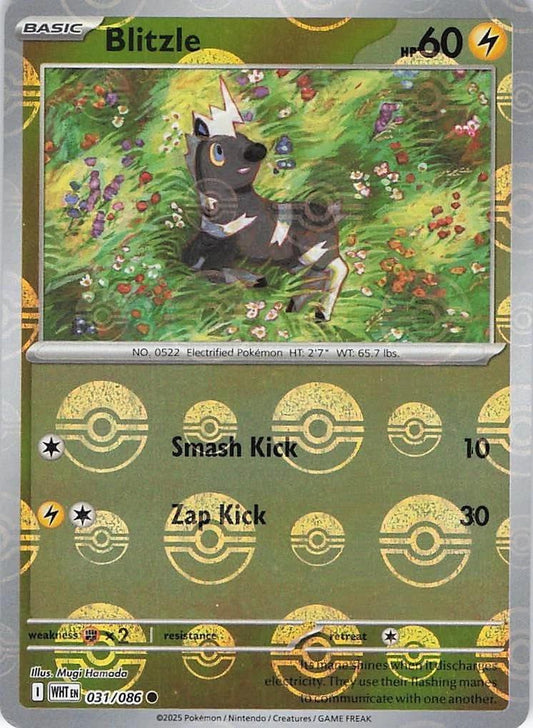 Blitzle (Poke Ball Pattern) - 031/086 (Holo)