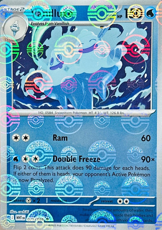 Vanilluxe (Poke Ball Pattern) - 029/086 (Holo)