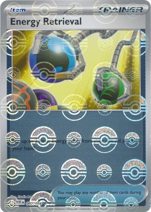 Energy Retrieval (Poke Ball Pattern) - 082/086 (Holo)