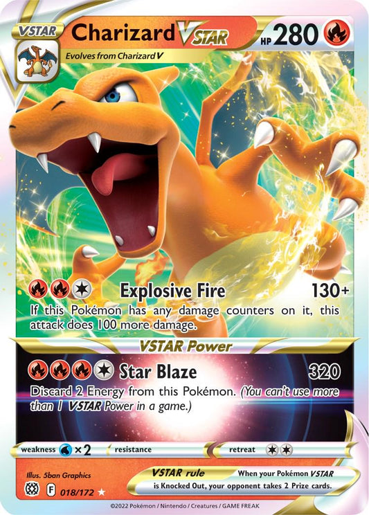 Charizard VSTAR - 018/172 (Foil)