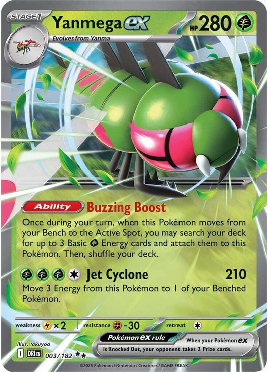 Yanmega ex - 003/182 (Foil)