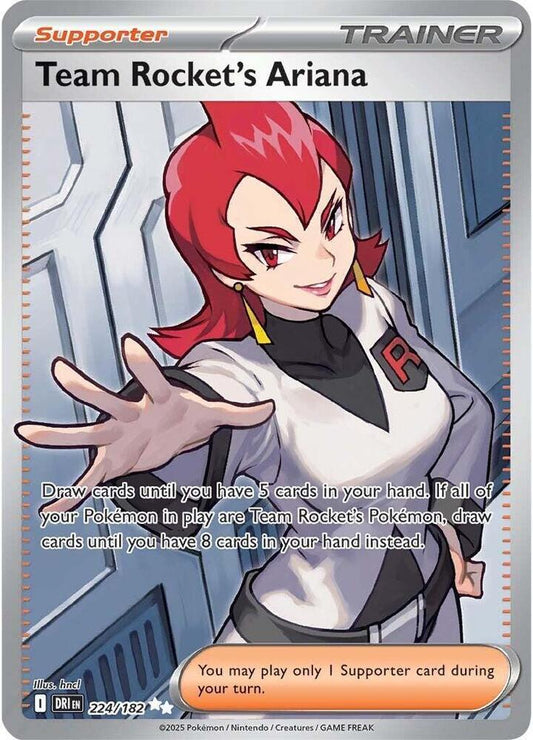 Team Rocket's Ariana - 224/182 (Foil)