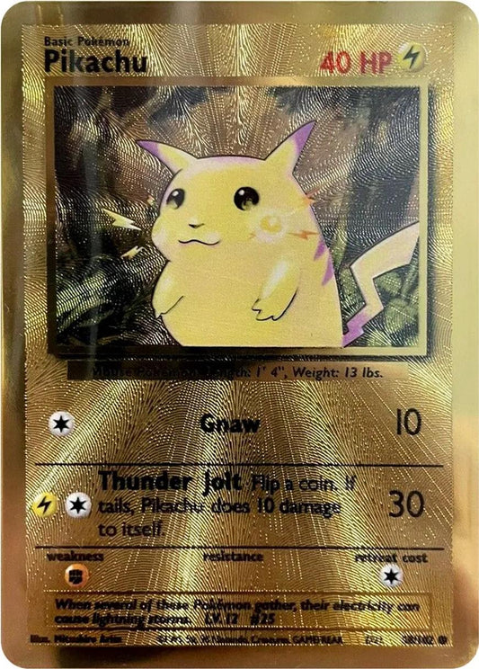 Pikachu - 58/102 (Celebrations Metal Card) - 058/102 (Foil)