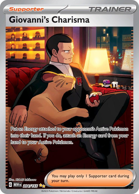 Giovanni's Charisma - 204/165 (Foil)