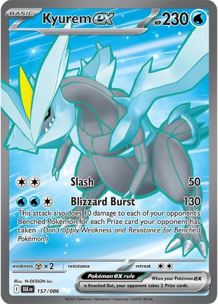 Kyurem ex - 157/086 (Foil)
