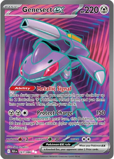 Genesect ex - 161/086 (Foil)