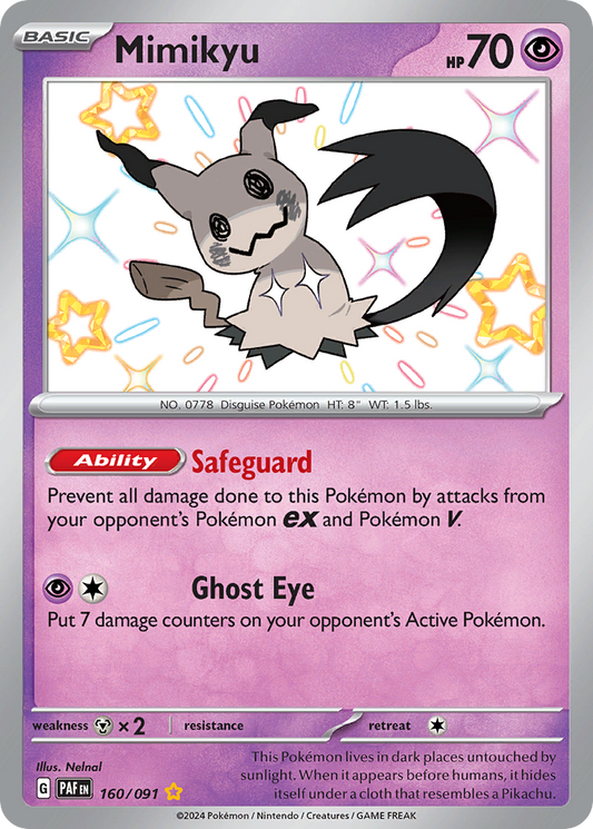 Mimikyu - 160/091 (Foil) Near Mint_Foil