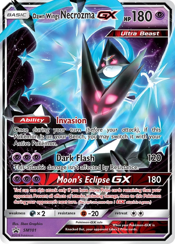 Dawn Wings Necrozma GX - SM101 - SM101 (Holo)