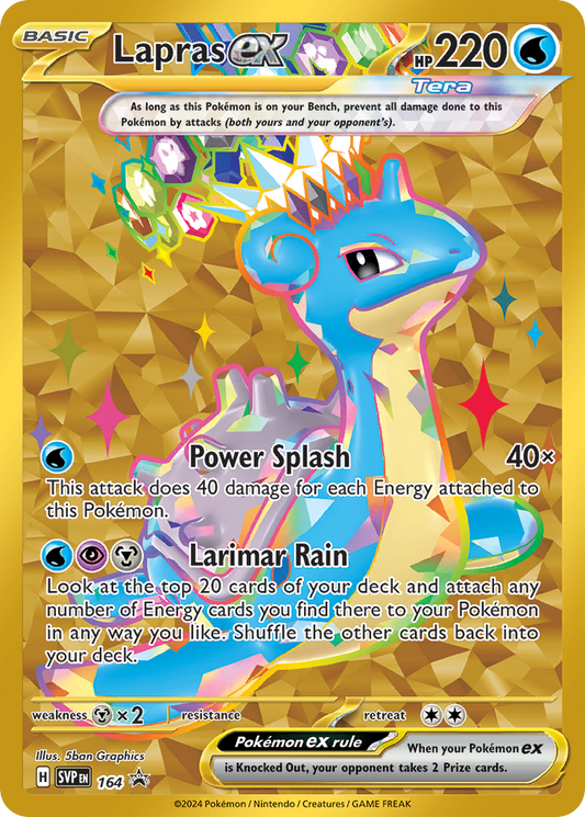 Lapras ex - 164 (Foil) Near Mint_Foil