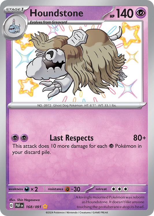 Houndstone - 168/091 (Foil) Near Mint_Foil