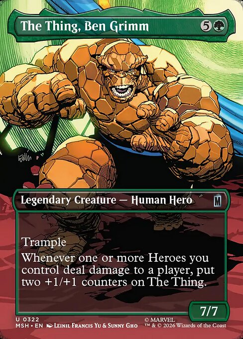 The Thing, Ben Grimm - 322 (Foil)
