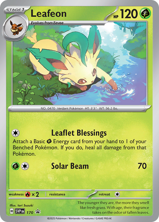Leafeon - 170 (Foil) Near Mint_Foil