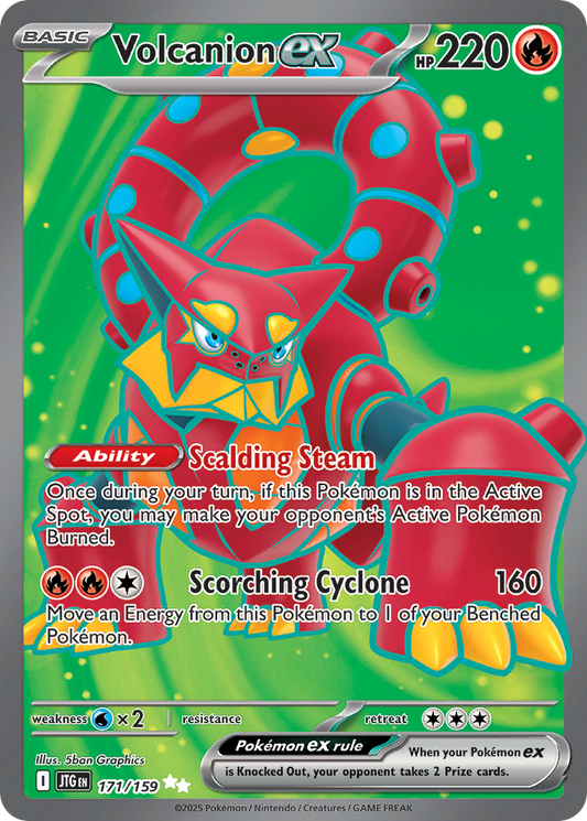 Volcanion ex - 171/159 (Foil) Near Mint_Foil