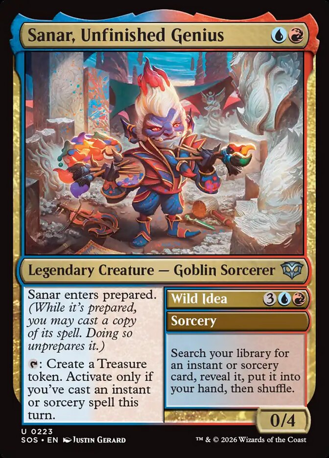 Sanar, Unfinished Genius // Wild Idea - 223