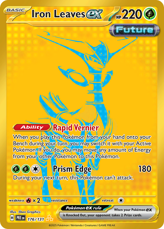 Iron Leaves ex - 176/131 (Foil) Near Mint_Foil
