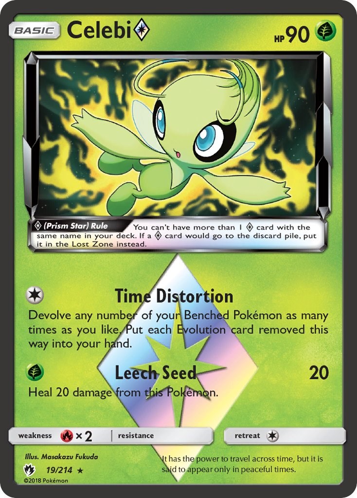 Celebi Prism Star - 19/214 (Holo)