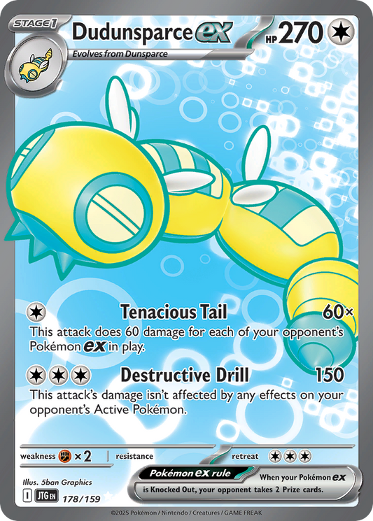 Dudunsparce ex - 178/159 (Foil) Near Mint_Foil
