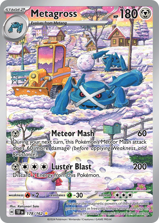 Metagross - 178/162 (Foil) Near Mint_Foil