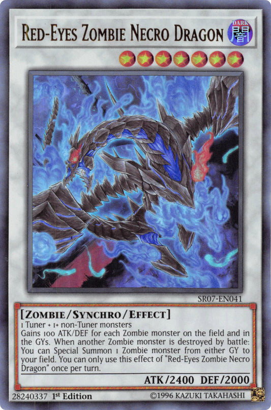 Red-Eyes Zombie Necro Dragon - SR07-EN041 (Foil)