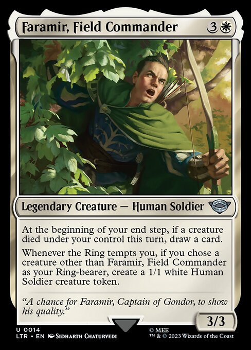 Faramir, Field Commander - 14 (Normal) Near Mint_Non-Foil