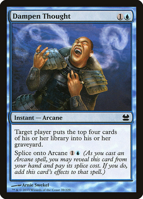 Dampen Thought - 39 (Normal) Near Mint_Non-Foil