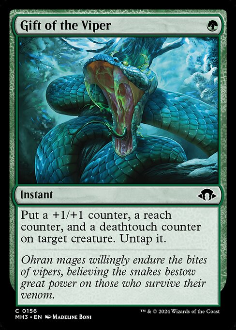 Gift of the Viper - 156 (Normal) Near Mint_Non-Foil