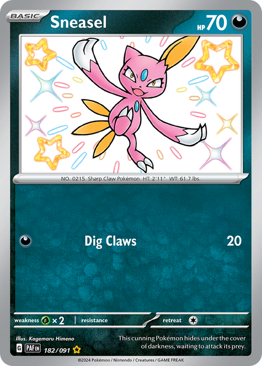 Sneasel - 182/091 (Foil) Near Mint_Foil