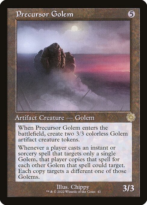 Precursor Golem BRR #42 Non-Foil