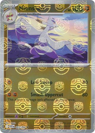Mienshao (Master Ball Pattern) - 053/086 (Foil)
