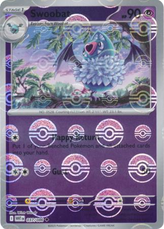 Swoobat (Poke Ball Pattern) - 037/086 (Holo)