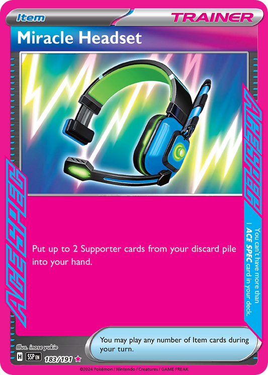 Miracle Headset - 183/191 (Foil) Near Mint_Foil