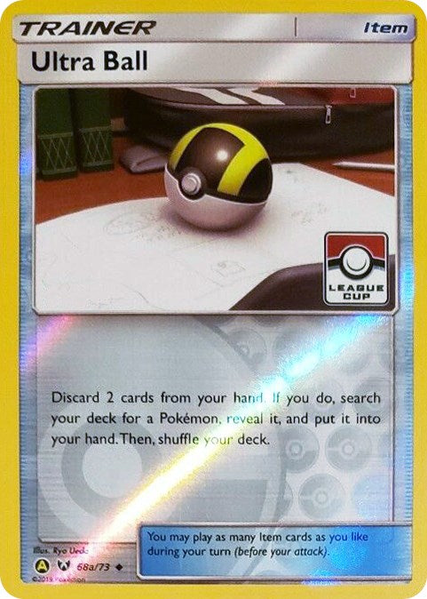 Ultra Ball - 68a/073 (League Cup) - 068a/073 (Reverse Holofoil) Near Mint_Reverse Holofoil