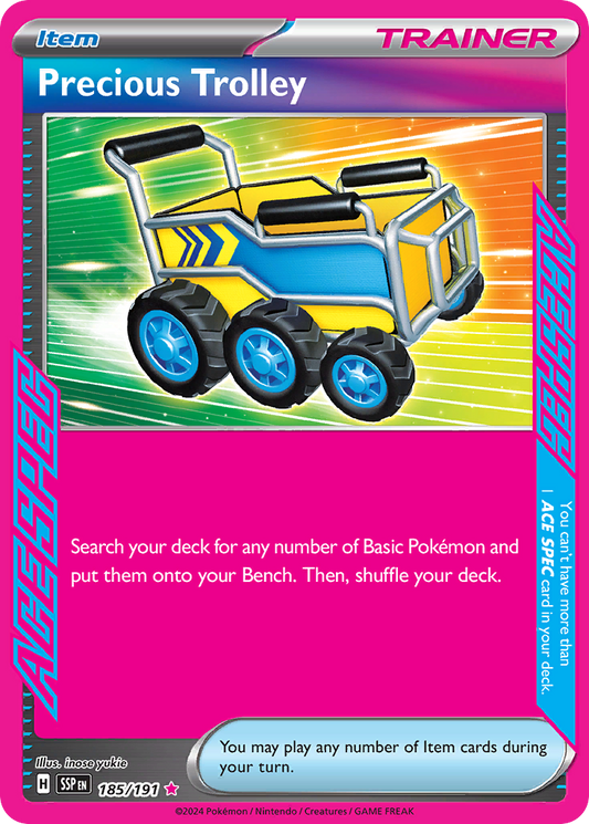 Precious Trolley - 185/191 (Foil) Near Mint_Foil
