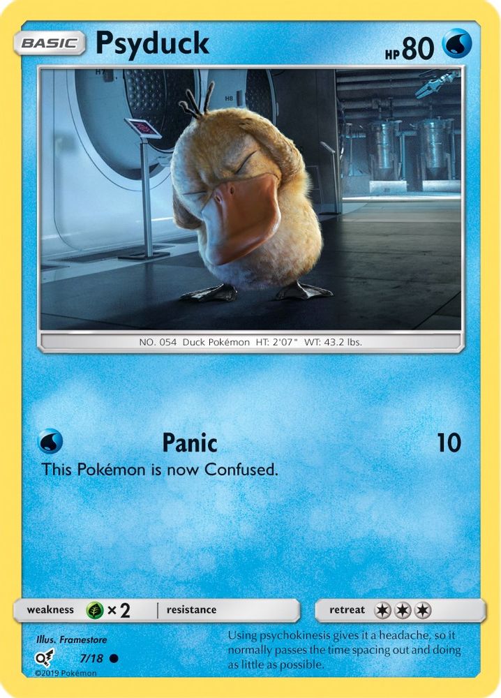 Psyduck - 7/18 (Holo)