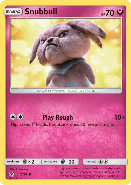 Snubbull - 15/18 (Holo)