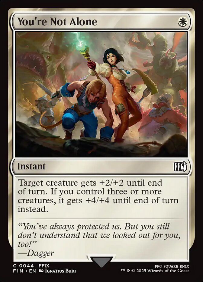 You're Not Alone - 44 (Foil) (JP)