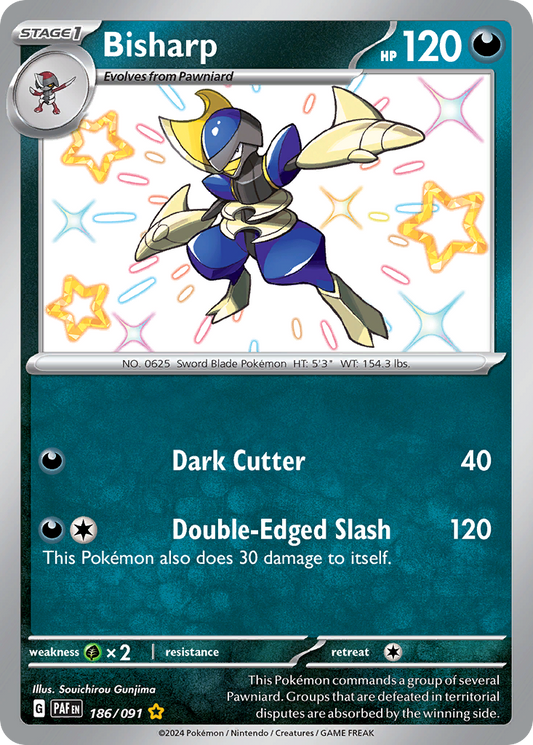 Bisharp - 186/091 (Foil) Near Mint_Foil
