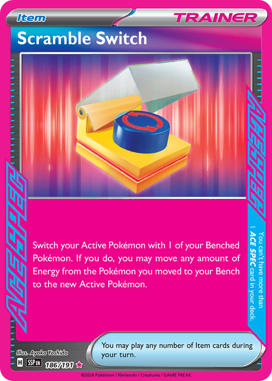 Scramble Switch - 186/191 (Foil) Near Mint_Foil