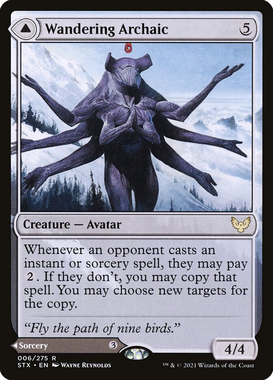 Wandering Archaic // Explore the Vastlands - 6 (Foil)